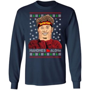 Patric Mahomes Home Alone Movie Parody Football Sweatshirt image Patric Mahomes Home Alone Movie Parody Football Sweatshirt
