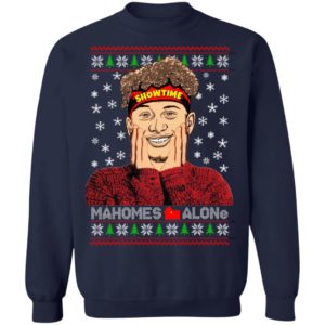 Patric Mahomes Home Alone Movie Parody Football Sweatshirt image Patric Mahomes Home Alone Movie Parody Football Sweatshirt