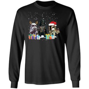 Darth Vader R2D2 Boba Fett Chibi Christmas Shirt