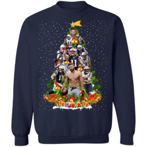 Julian Edelman Christmas Tree Christmas Sweatshirt