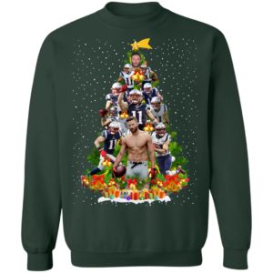 Julian Edelman Christmas Tree Christmas Sweatshirt