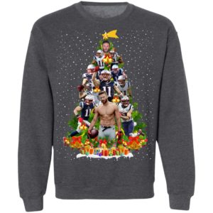 Julian Edelman Christmas Tree Christmas Sweatshirt