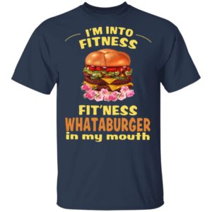 I'm into fitness whataburger in my mouth christmas sweatshirt