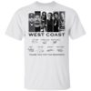 West Coast Thank You For The Memories Shirt