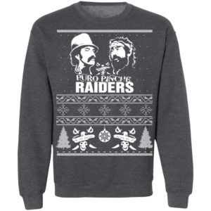 Puro Pinche Raiders Christmas Sweatshirt