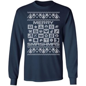 Super Smash Bros Logo Ugly Christmas Sweatshirt