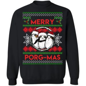 Merry Porg Mas Christmas Sweatshirt