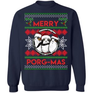 Merry Porg Mas Christmas Sweatshirt