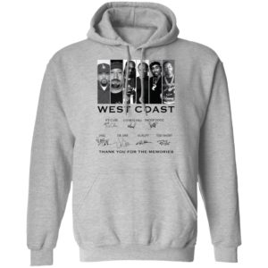 West Coast Thank You For The Memories Shirt