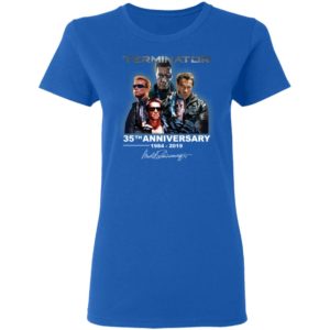 Terminator 35th Anniversary 1984 2019 Signature Shirt