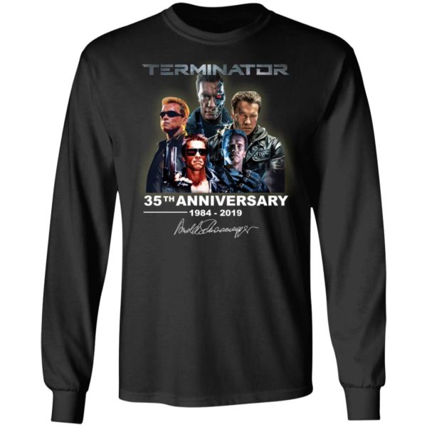 Terminator 35th Anniversary 1984 2019 Signature Shirt