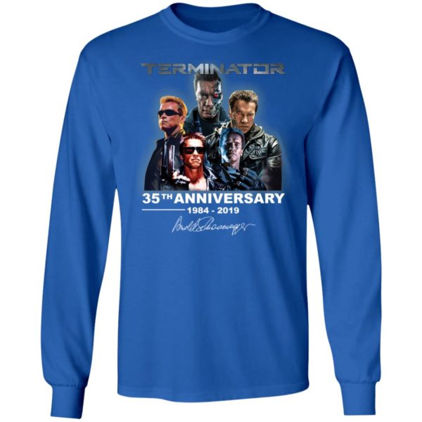 Terminator 35th Anniversary 1984 2019 Signature Shirt