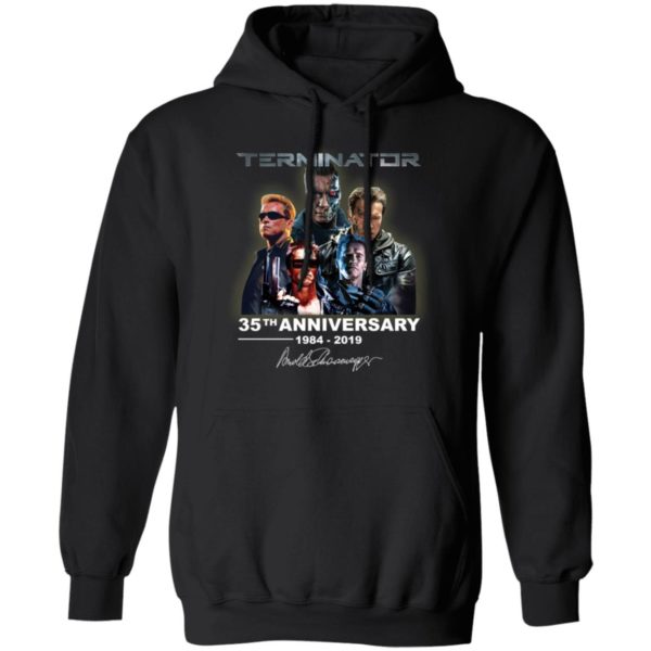 Terminator 35th Anniversary 1984 2019 Signature Shirt