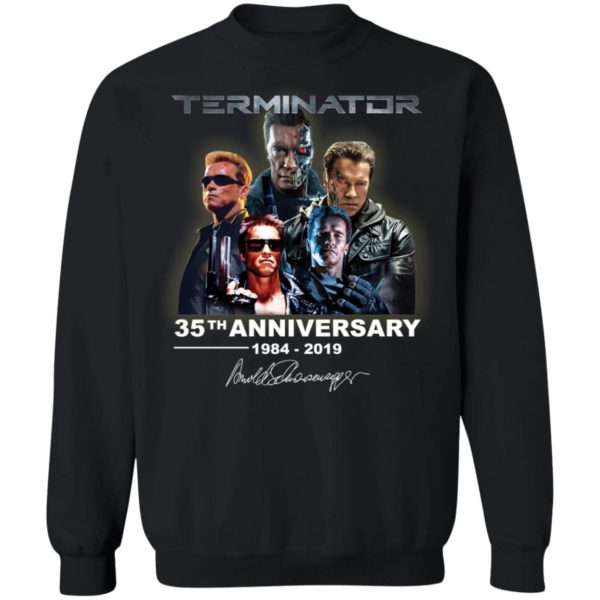 Terminator 35th Anniversary 1984 2019 Signature Shirt