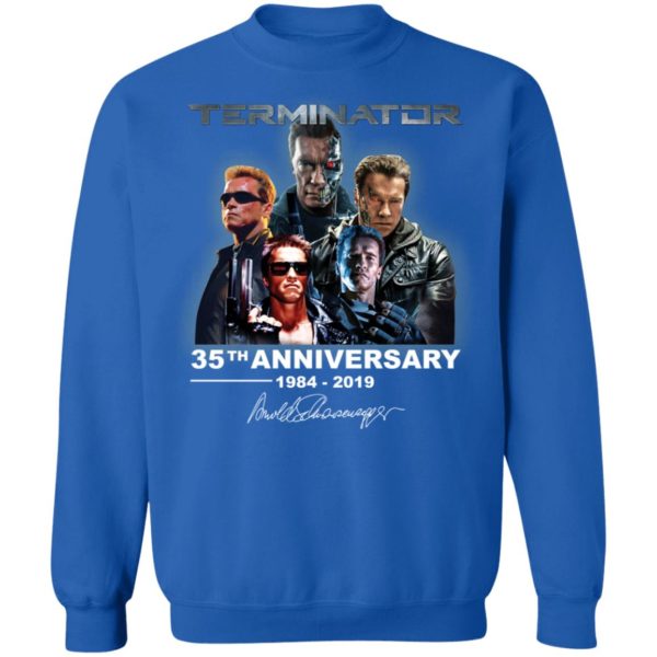 Terminator 35th Anniversary 1984 2019 Signature Shirt