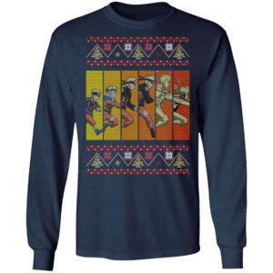 Naruto Ninja Way Ugly Christmas Sweatshirt