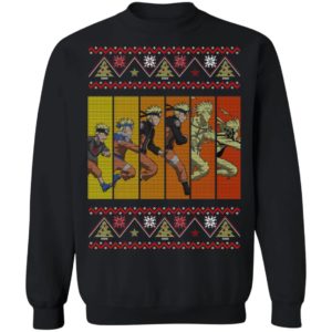 Naruto Ninja Way Ugly Christmas Sweatshirt