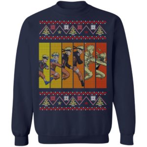 Naruto Ninja Way Ugly Christmas Sweatshirt