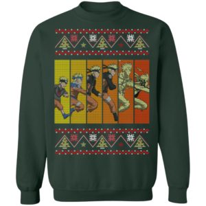 Naruto Ninja Way Ugly Christmas Sweatshirt
