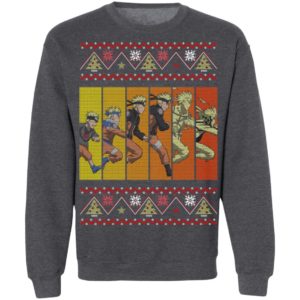 Naruto Ninja Way Ugly Christmas Sweatshirt