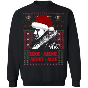 Negan Walking Dead Ugly Christmas Sweatshirt