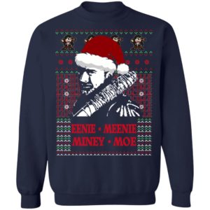 Negan Walking Dead Ugly Christmas Sweatshirt