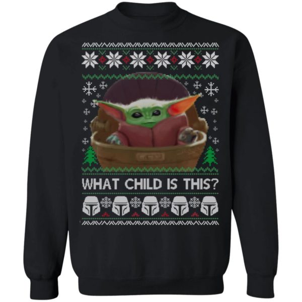 Baby Yoda Christmas Sweatshirt