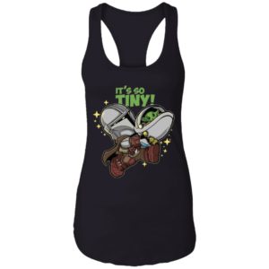 Baby Yoda Its So Tiny The The Mandalorian Bounty Hunter Shirt