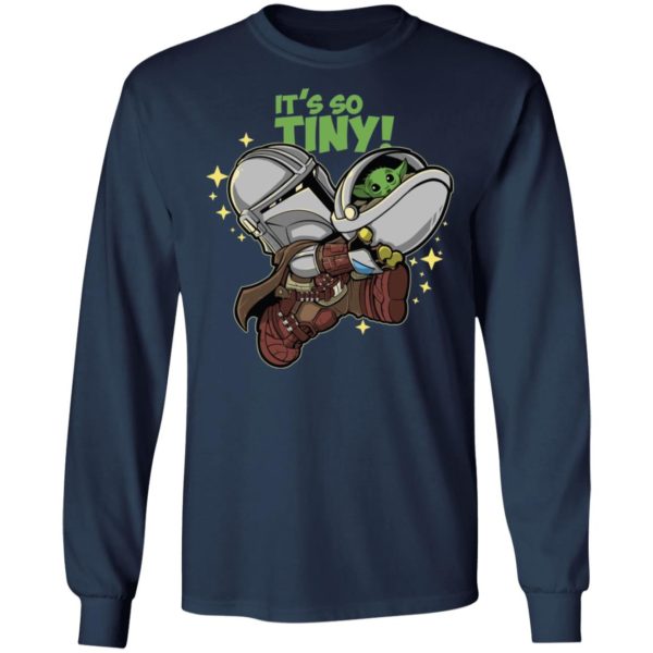 Baby Yoda Its So Tiny The The Mandalorian Bounty Hunter Shirt