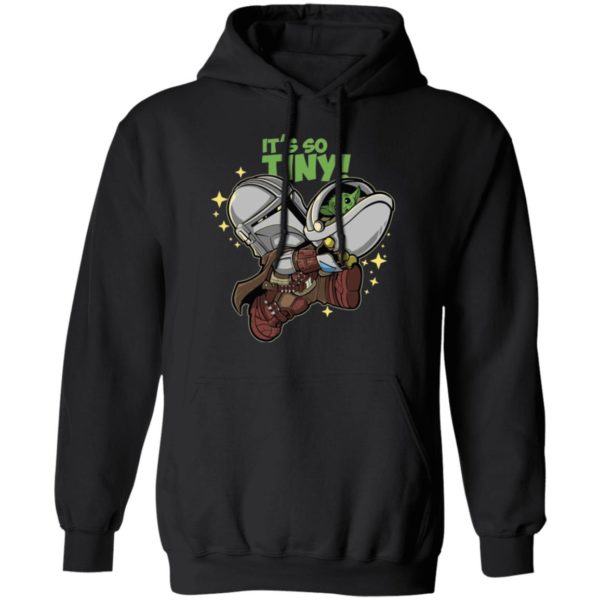 Baby Yoda Its So Tiny The The Mandalorian Bounty Hunter Shirt