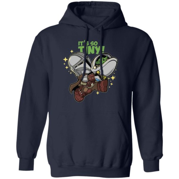 Baby Yoda Its So Tiny The The Mandalorian Bounty Hunter Shirt