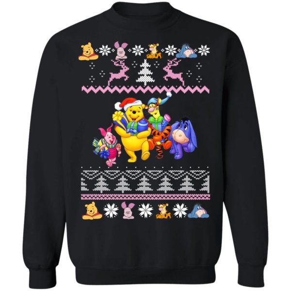 Winnie The Pooh Ugly Christmas Sweatshirt