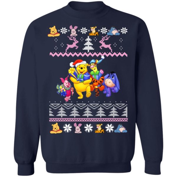 Winnie The Pooh Ugly Christmas Sweatshirt