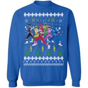 Power Rangers Ugly Christmas Sweatshirt
