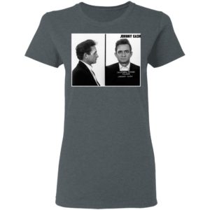 Johnny Cash Mugshot Music Shirt