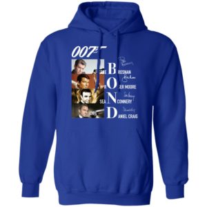 007 Pierce Brosnan Roger Moore Sean Connery Daniel Craig Signatures Shirt