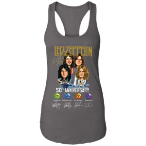 Led Zeppelin 50th Anniversary Signature Shirt image Led Zeppelin 50th Anniversary Signature Shirt