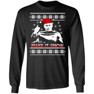 Captain Picard Make It Snow Christmas Sweatshirt image Captain Picard Make It Snow Christmas Sweatshirt