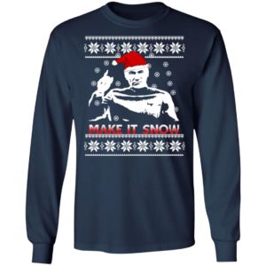 Captain Picard Make It Snow Christmas Sweatshirt image Captain Picard Make It Snow Christmas Sweatshirt