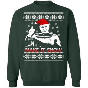 Captain Picard Make It Snow Christmas Sweatshirt image Captain Picard Make It Snow Christmas Sweatshirt