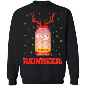 Natural Light Reinbeer Christmas Sweatshirt