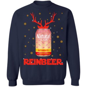Natural Light Reinbeer Christmas Sweatshirt