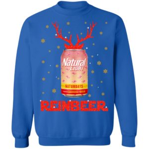 Natural Light Reinbeer Christmas Sweatshirt