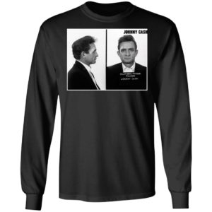 Johnny Cash Mugshot Music Shirt