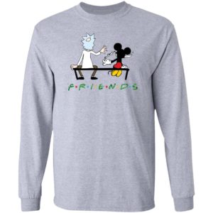 Rick and Mickey Mouse Friends Weed Shirt image Rick and Mickey Mouse Friends Weed Shirt