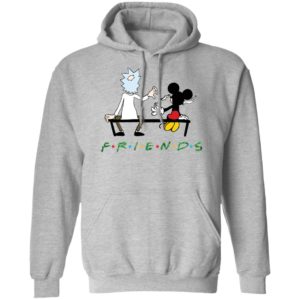 Rick and Mickey Mouse Friends Weed Shirt image Rick and Mickey Mouse Friends Weed Shirt