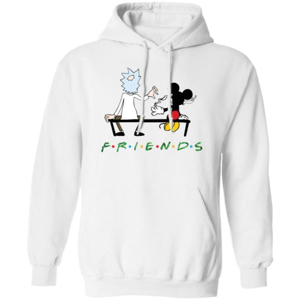 Rick and Mickey Mouse Friends Weed Shirt