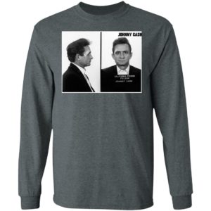 Johnny Cash Mugshot Music Shirt