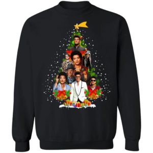Bruno Mars Christmas Tree Sweatshirt