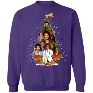 Bruno Mars Christmas Tree Sweatshirt